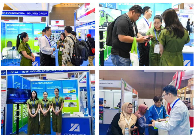 耀邦集团惊艳亮相2025印尼固废展!